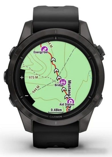 Умные часы Garmin Epix Pro Gen 2 Sapphire 42 мм (карбоново-серый титан/черный) – фото товара
