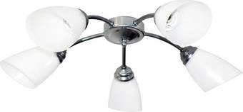 Припотолочная люстра Элетех Китти 151 НПБ 01-5х60-134 Е27 1005404453 (хром) – изображение в каталоге