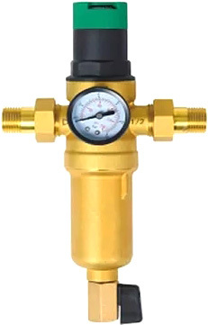 Магистральный фильтр STI C-01 (с редуктором и манометром 3/4") - изображение в каталоге