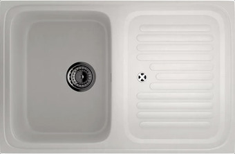 Кухонная мойка Ulgran U-502 (341 ультра-белый) - изображение в каталоге