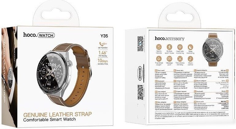 Умные часы Hoco Y35 Call Version (серебристый) – фото товара