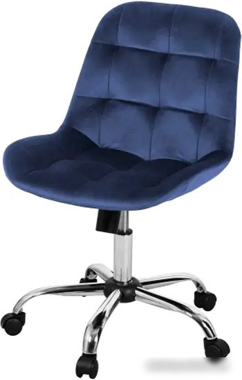 Офисное кресло СоюзРегионПоставка Тоскана-лифт СРП-333 (эмаль/велюр Velluto 25 темно-синий) – изображение в каталоге
