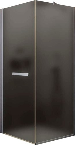 Душевой уголок MaybahGlass MGY-1349-5 (графит матовый стекло/хром матовый) - изображение в каталоге