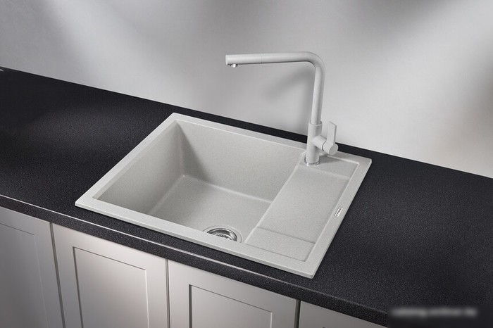 Кухонная мойка Granula GR-6002 (базальт) - фото товара