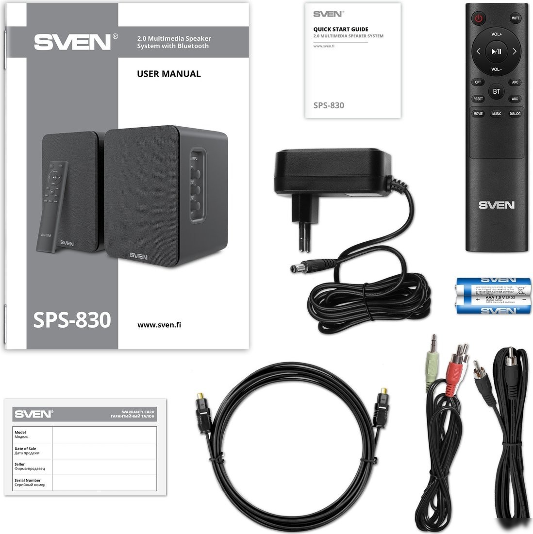 Акустика SVEN SPS-830 – фото товара