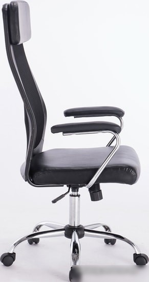 Кресло Brabix Flight EX-540 (кожзам, черный) – фото товара