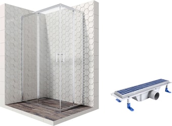 Душевой уголок Ambassador Set 14011101-ST1 - изображение в каталоге