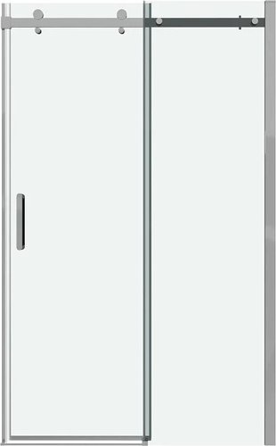 Душевая дверь Grossman Classic 100.K33.04.160.10.00 160х195 (хром/стекло прозрачное) - изображение в каталоге