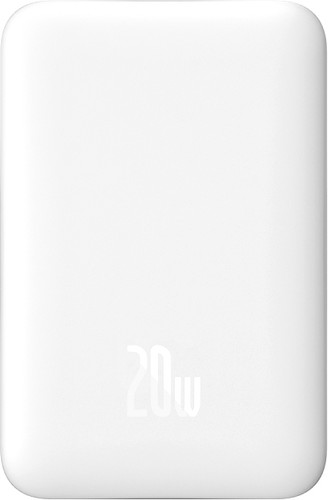 Внешний аккумулятор Baseus Magnetic Mini Air Wireless Fast Charge Power Bank 20W 10000mAh (белый) – изображение в каталоге