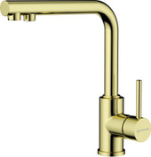 Смеситель Omoikiri Nakagawa 2 Plus-LG (светлое золото) - изображение в каталоге