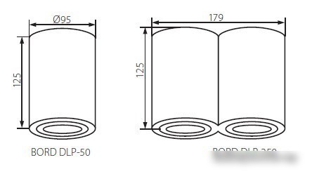 Точечный светильник Kanlux BORD DLP-250-AL [22553] – фото товара