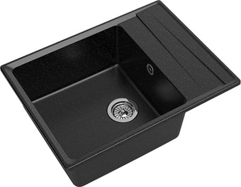 Кухонная мойка GranFest GF-LV-660L (черный) - изображение в каталоге