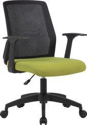 Офисное кресло CACTUS CS-MC222-BKGN (черный/салатовый) – изображение в каталоге