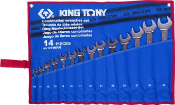 Набор ключей King Tony 1214MRN (14 предметов) – изображение в каталоге
