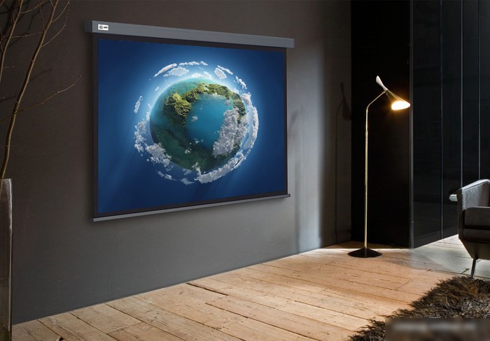 Проекционный экран CACTUS Wallscreen 187x332 CS-PSW-187X332-SG – фото товара