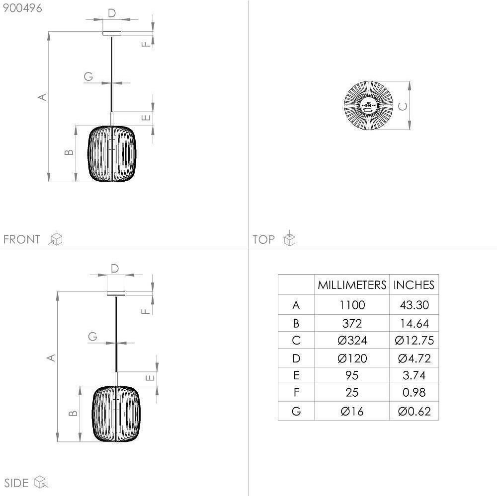 Подвесная люстра Eglo Romazzina 900496 – фото товара