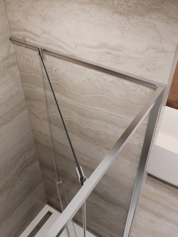 Душевая дверь Cezares LUX-B-FS-1-100-C-CR - фото товара