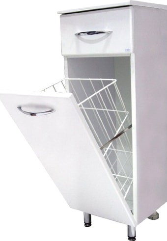 Onika Шкаф-полупенал Каприз 30.17 (с корзиной) 403003 – изображение в каталоге