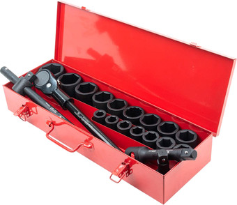 Набор трещотка с головками Everforce EF-6212-5MPB (21 предмет) – изображение в каталоге