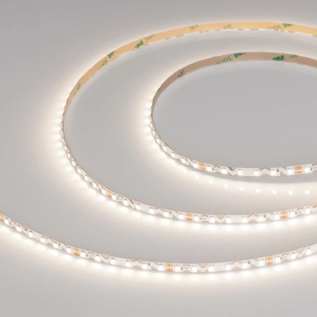 Светодиодная лента Arlight 9.6W/m 120LED/m 2835SMD дневной белый RZ-A120-6mm 24V 040804 – фото товара