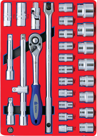 Универсальный набор инструментов Мастак 5-004028 (28 предметов) – изображение в каталоге
