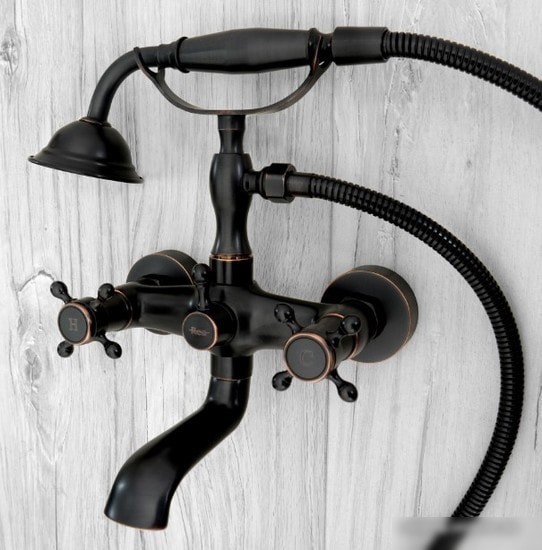 Смеситель Rea Retro Old REA-B0224 (черный) - фото товара