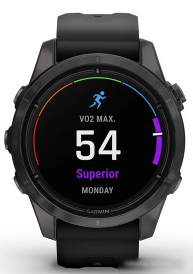 Умные часы Garmin Epix Pro Gen 2 Sapphire 42 мм (карбоново-серый титан/черный) – фото товара
