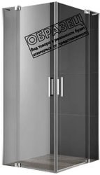 Душевой уголок Cezares SLIDER-AH-2-90/100-100/110-C-GM - изображение в каталоге