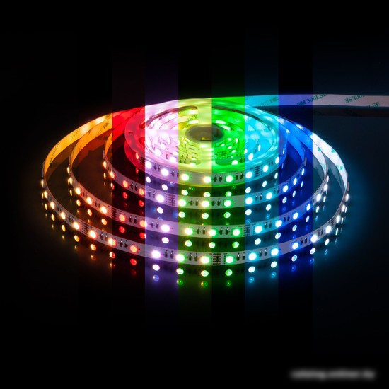 Светодиодная лента Elektrostandard 24V 24W 60Led 5050 IP20 MIX RGB/теплый белый a053701 – фото товара