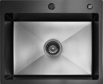 Кухонная мойка Blantek FS-5848HN Honeycomb Nano black ECO (+501F40-B) - изображение в каталоге