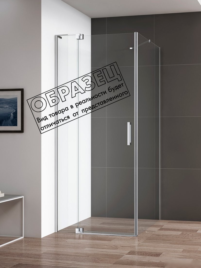 Душевой уголок Cezares SLIDER-AH-1-90-70/80-GRIGIO-BORO - фото товара