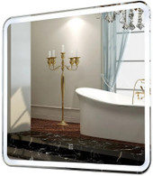 Пекам Зеркало Marta 1 60x50 marta1-60x50s (с подсветкой и сенсором на прикосновение) – изображение в каталоге