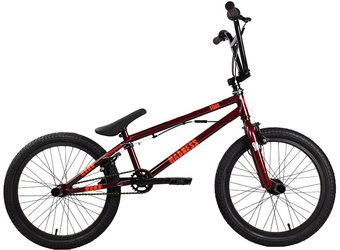 Велосипед Stark Madness BMX 3 2025 (бордовый/оранжевый/черный) – изображение в каталоге