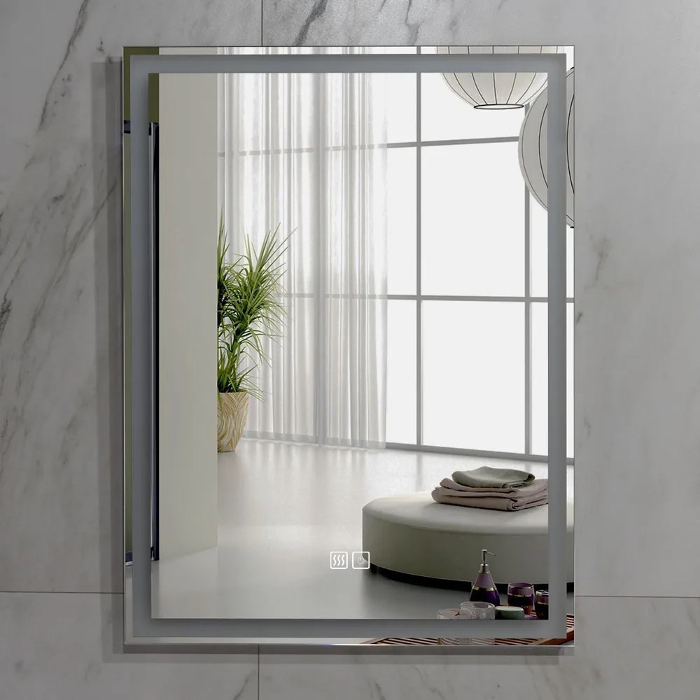 Пекам Зеркало Greta 60x80 greta-60x80sp (с подсветкой, подогревом и сенсором на прикосновение) – фото товара