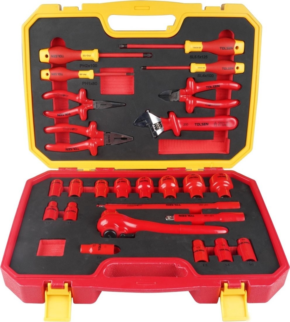 Универсальный набор инструментов Tolsen TTV83825 (25 предметов) – фото товара