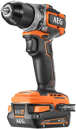 Дрель-шуруповерт AEG Powertools BS 18SBL-202C 4935472277 (с 2-мя АКБ, кейс) – изображение в каталоге
