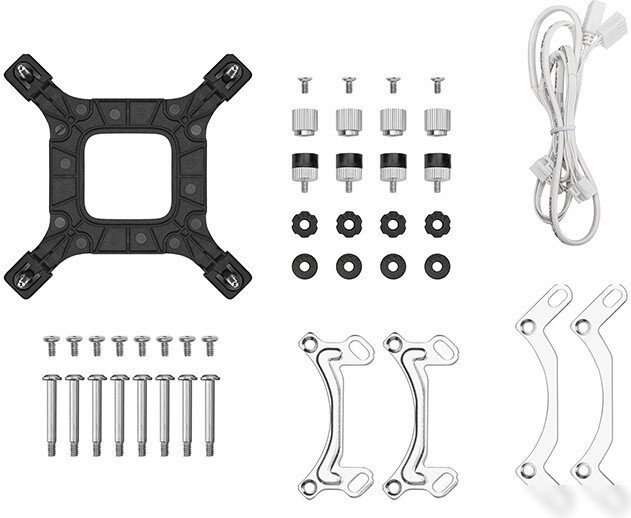 Система жидкостного охлаждения для процессора DeepCool LE240 PRO WH R-LE240PRO-WHAMMC-G-1 – фото товара