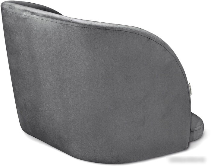 Стул с подлокотниками Sheffilton SHT-ST33/S37 (угольно-серый/хром лак) – фото товара