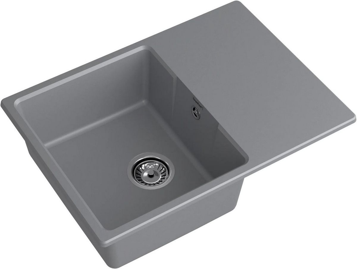 Кухонная мойка GranFest GF-Urban-668L (темно-серый) - фото товара