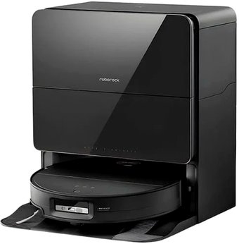 Робот-пылесос Roborock Robotic Vacuum Cleaner+Empty Wash Fill Dock S9 MaxV Ultra S90VER S9MVU52-02 (с русской озвучкой, черный) - изображение в каталоге