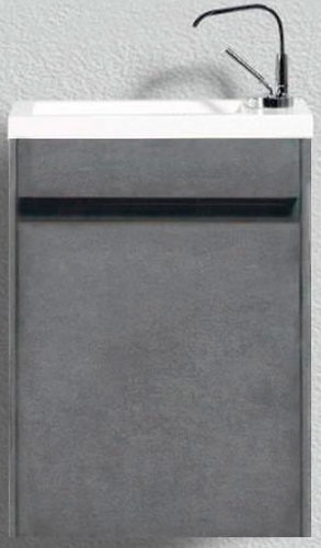 BelBagno Тумба под умывальник Pietra Mini-400-1A-SO-SCM-R (правый,stucco) – изображение в каталоге