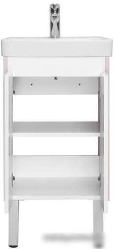 Акватон Тумба под умывальник Сканди Doors 45 1A278701SDB20 (белый/дуб верона) – фото товара