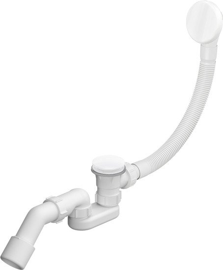 Ванна Wellsee FreeDom 150x80 231101006 (встраиваемая ванна белый глянец, ножки, сифон-автомат глянцевый белый) - фото товара