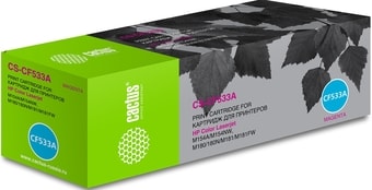 Картридж CACTUS CS-CF533A (аналог HP CF533A) – изображение в каталоге