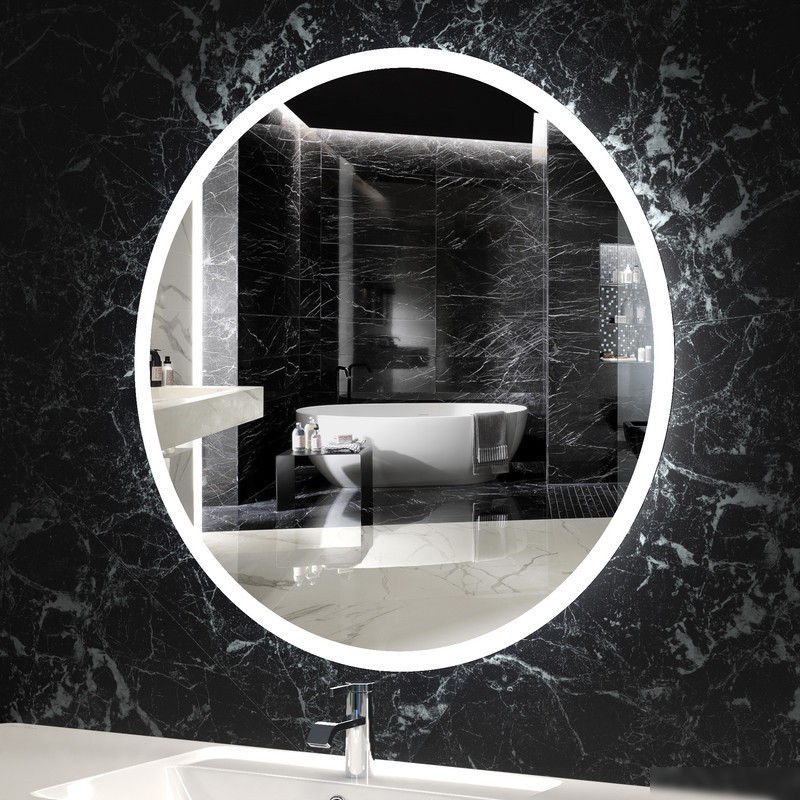 Пекам Зеркало Ring 80x80 ring-80x80sp (с подсветкой, подогревом и сенсором на прикосновение) – фото товара