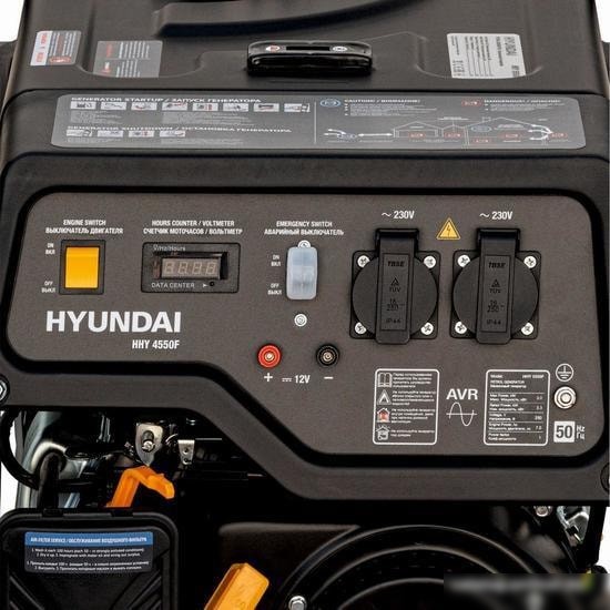 Бензиновый генератор Hyundai HHY 4550F  – фото товара