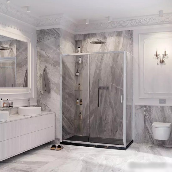 Душевой уголок Ambassador Forsa 150x120x200 17021121AX-120AX - фото товара