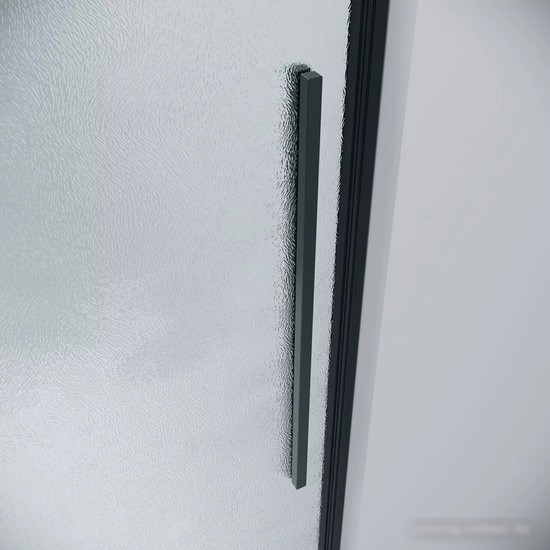 Душевой уголок Grossman Galaxy 140x90x195 120.K33.01.1490.21.02 (черный матовый/шиншилла стекло) - фото товара