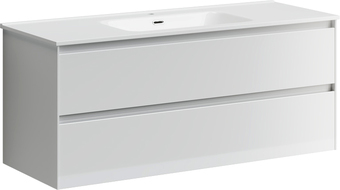 Sancos Тумба под умывальник Cento CN120-1W (белый глянец) – изображение в каталоге