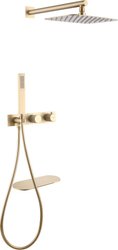 Душевая система Abber Rund AF8750G (золото матовое) - изображение в каталоге